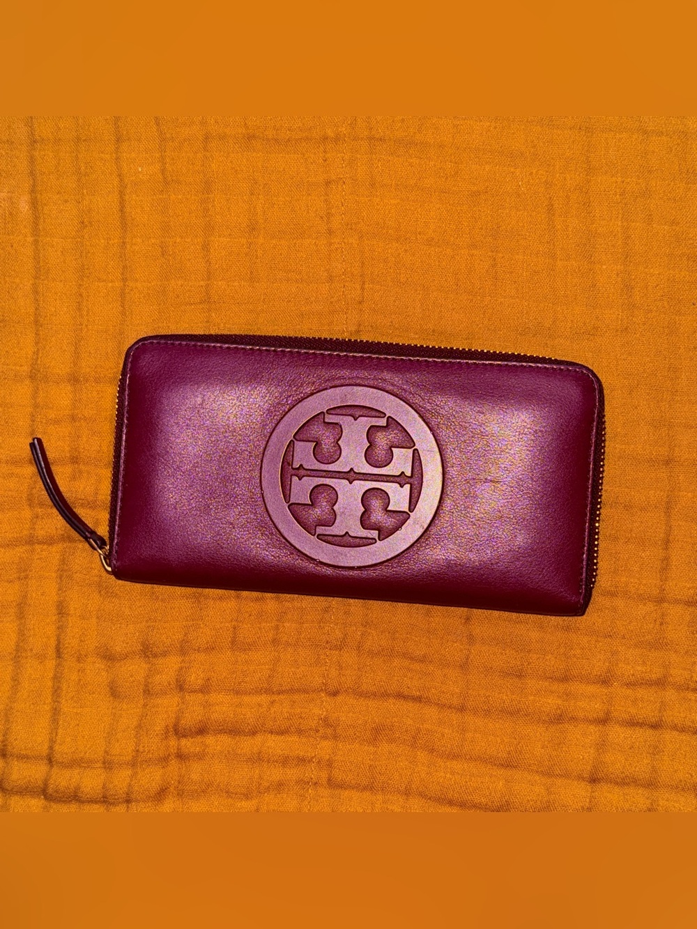 Tory Burch Charlie Zip Continental Wallet